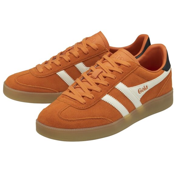 Gola Classics Men's Viper Sneakers Moody Orange, Off White, Black, Gum - Picture 2 of 5
